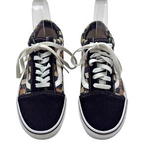 Vans Old Skool Camo Checkerboard Desert Sneaker
